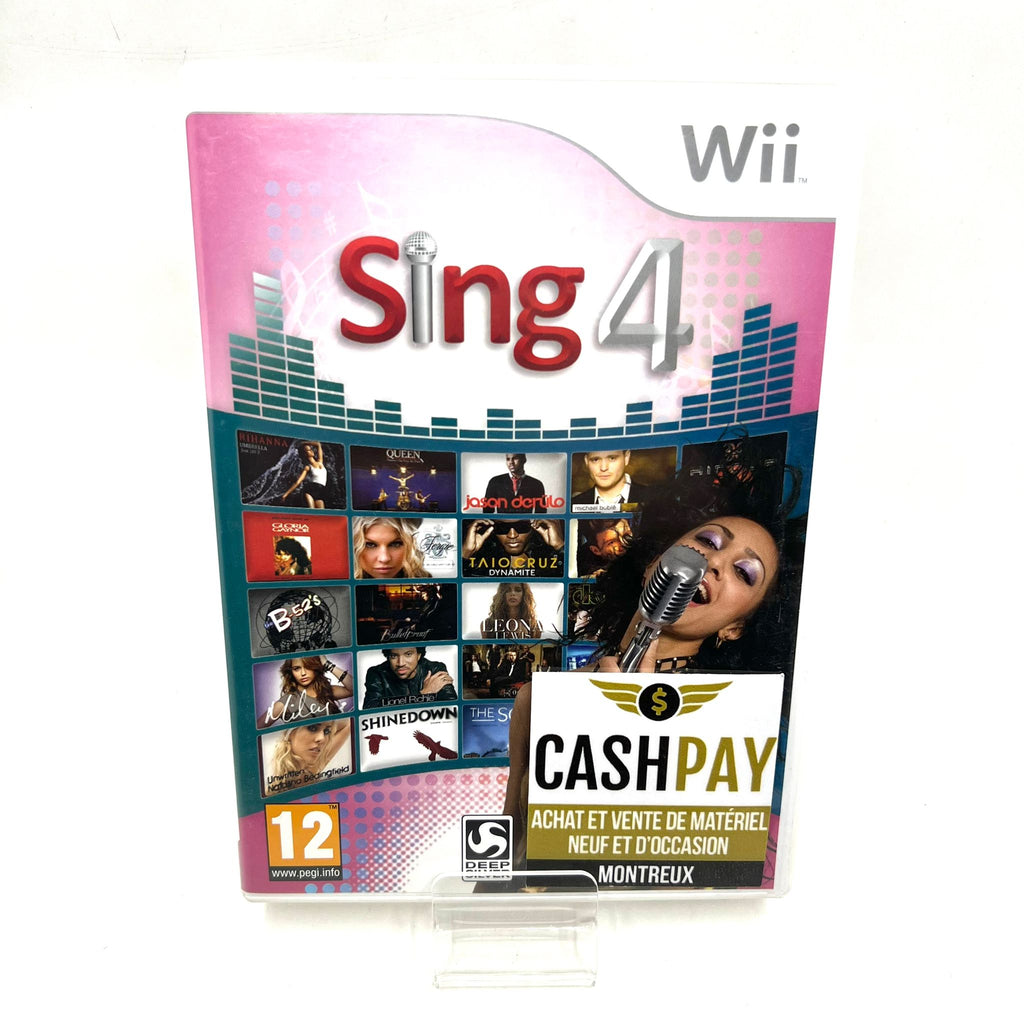 Jeu Nintendo Wii - Sing 4