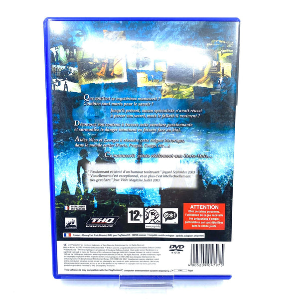 Jeu PS2- Les chevaliers de Baphomet le manuscrit de Voynich