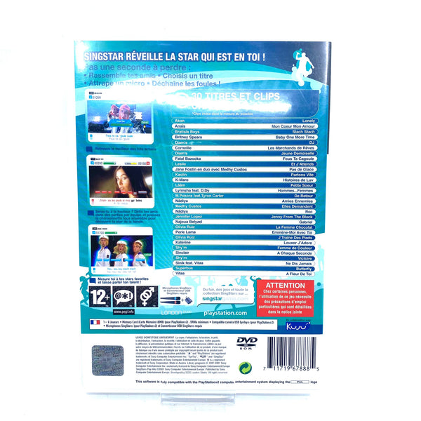 Jeu PS2- Singstar Pop Hits