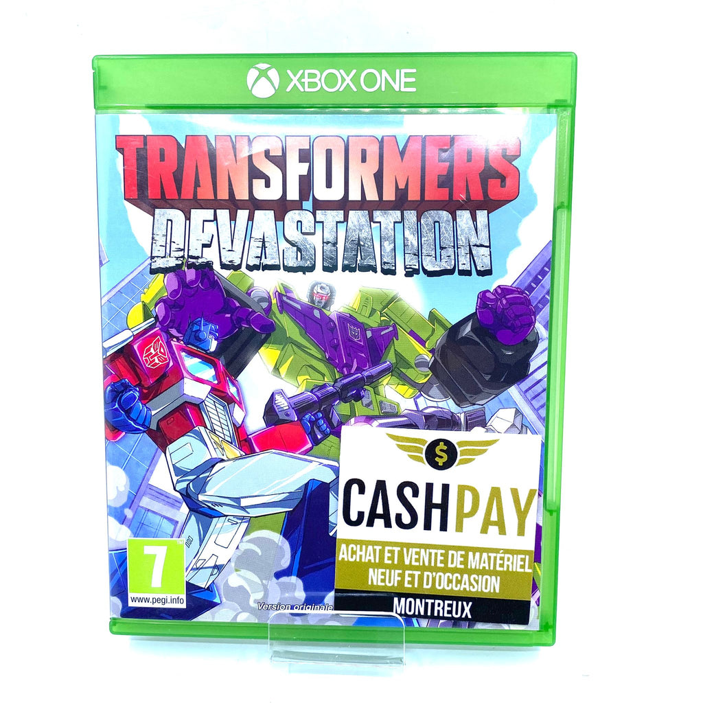 Jeu Xbox One Transformers Devastation – Cash Converters Suisse