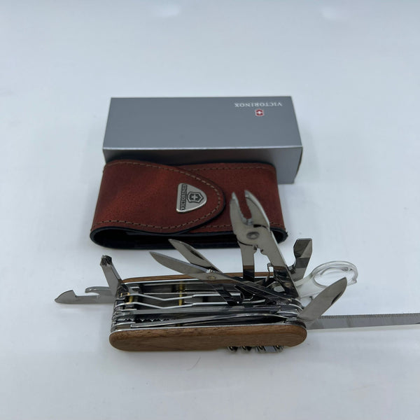 Couteau Victorinox Swiss Champ Wood - NEUF