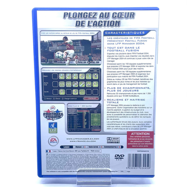 Jeu PS2 - LFP Manager 2004