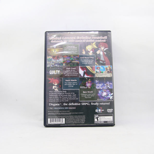 JEUX PS2 DISGAEA 2