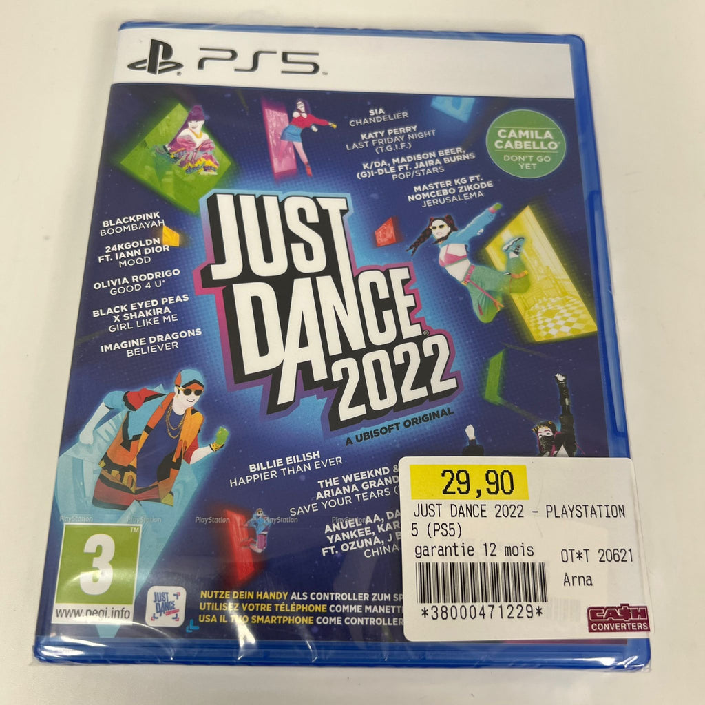 Jeux PS5 just Dance 2022 - NEUF