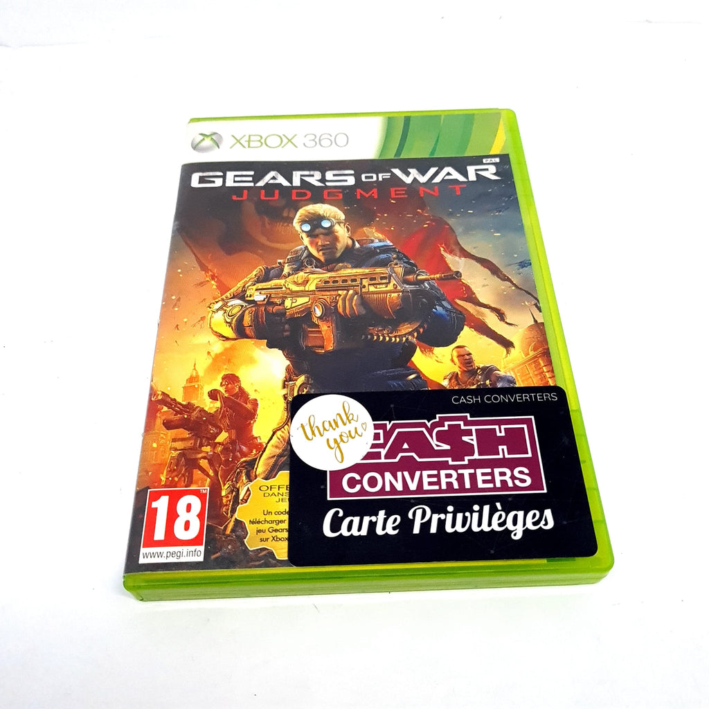 JEU XBOX 360 GEARS OF WAR JUDGEMENT