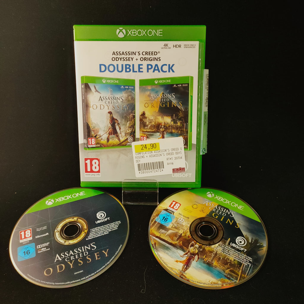 Jeux Xbox one Assassin's Creed double pack
