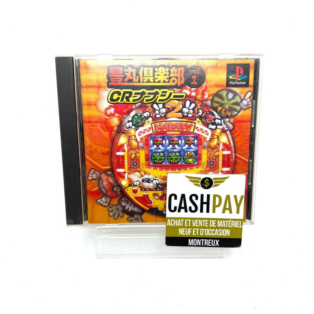 Jeu PS1 Jap - Toyomaru Pachinko Club Vol. 1