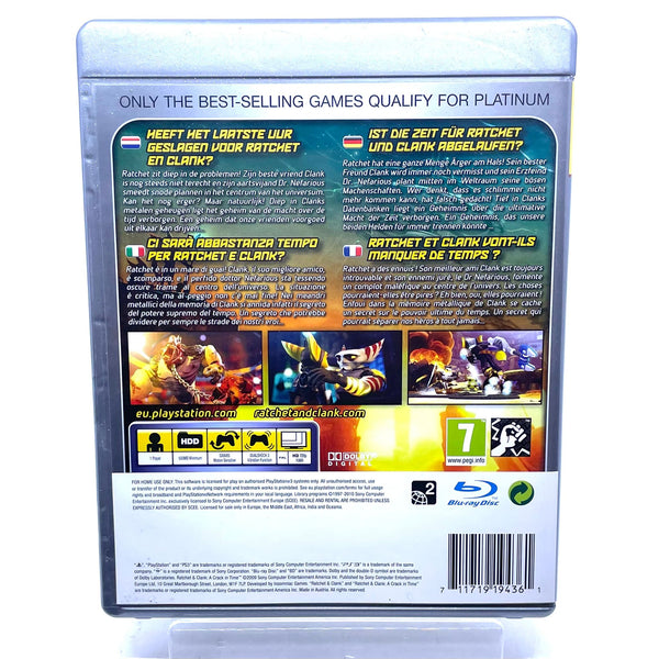 Jeu PS3 - Ratchet & Clank A Crack In Time