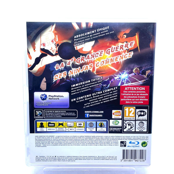 Jeu PS3 - Naruto Shippuden Ultimate Ninja Storm 3