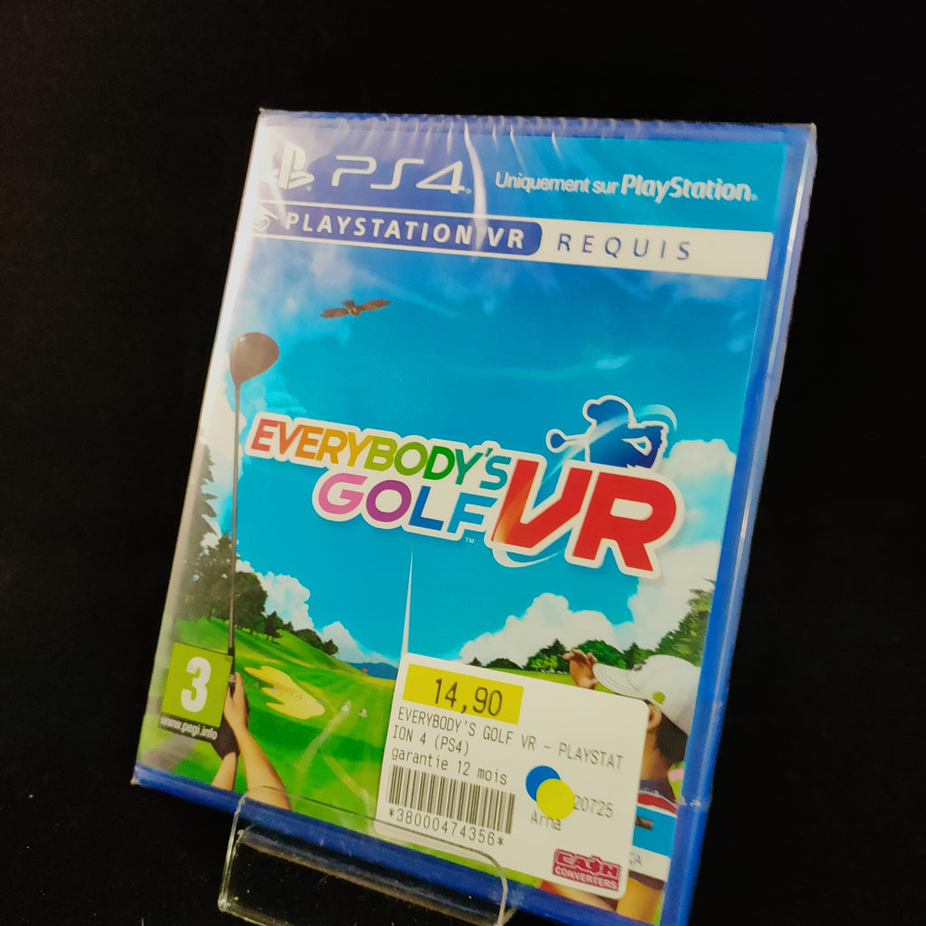 Jeux PS4 Everybody's golf vr - NEUF SOUS BLISTER