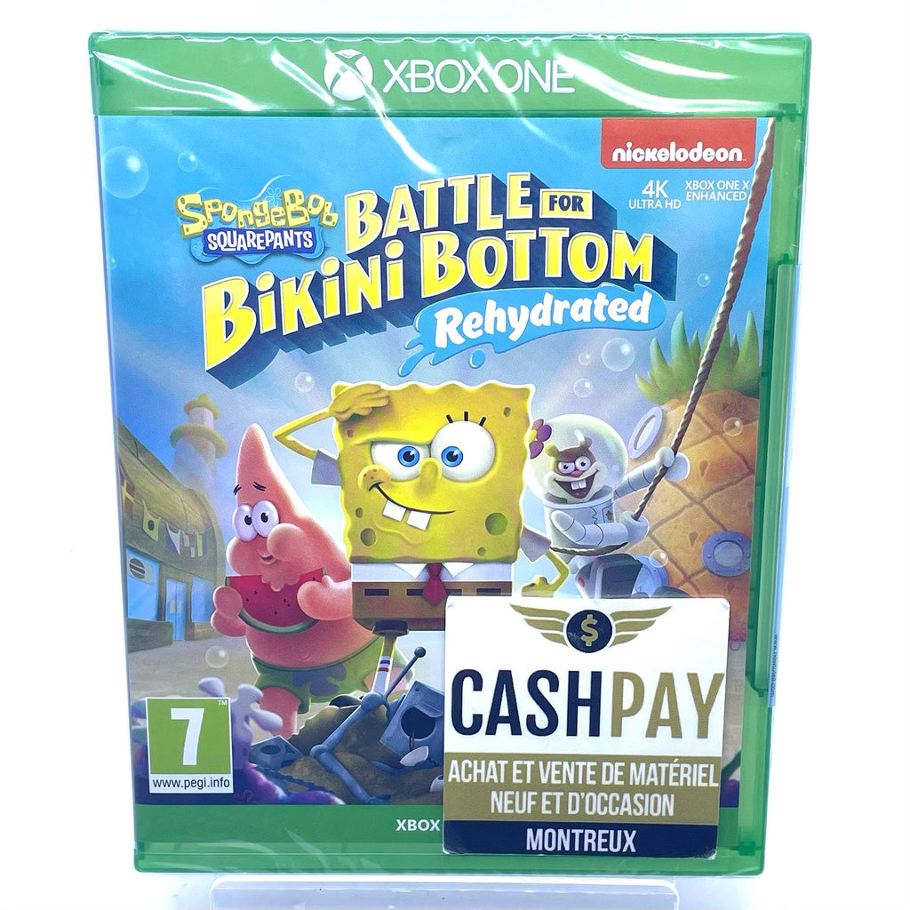 Jeu Xbox One - Bob L’éponge Battle For Bikini Bottom Rehydrated