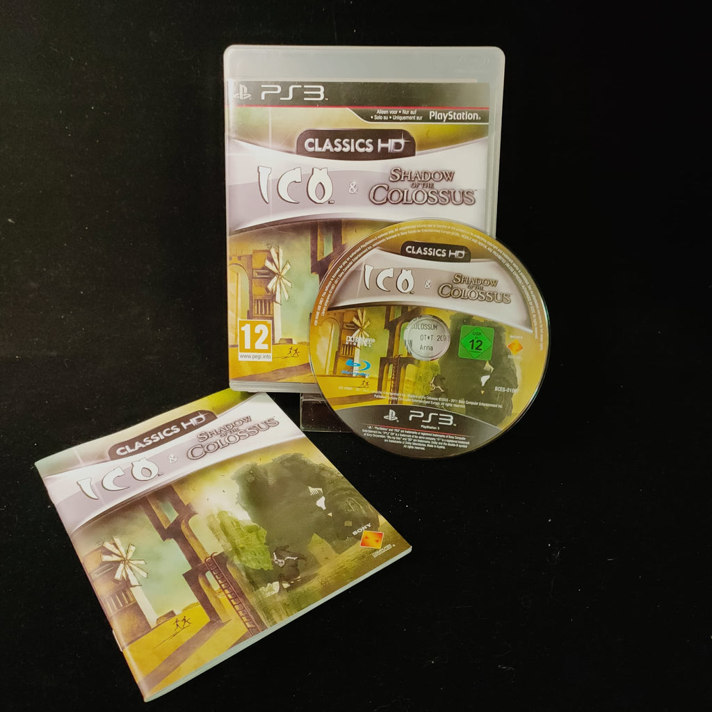 Jeux PS3 Classic HD ICO+ shadow of Colossus