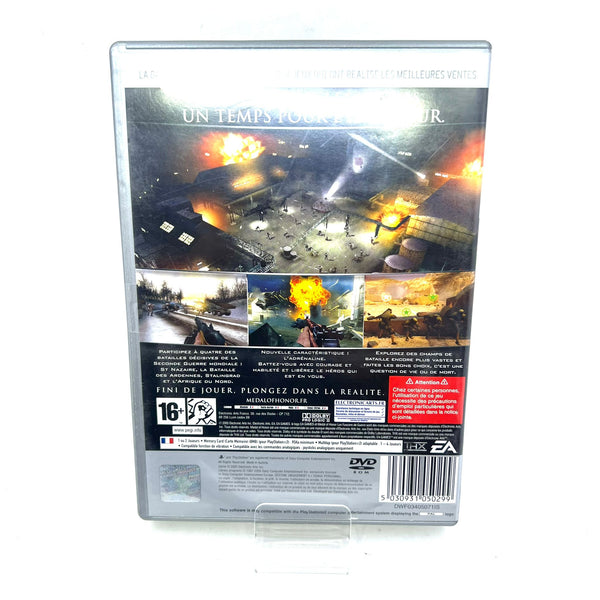 Jeu PS2 - Medal of Honor Les Faucons de Guerre