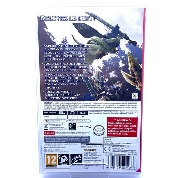 Jeu Nintendo Switch - Monster Hunter Rise
