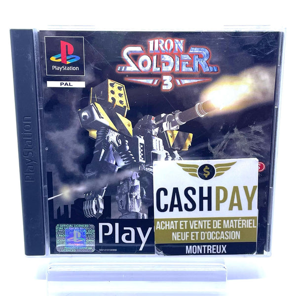 Jeu PS1 Iron Soldier 3 - Version PAL Neuf Non Scellé - PlayStation 1