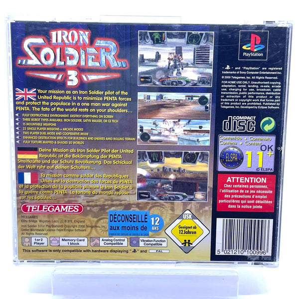 Jeu PS1 - Iron Soldier 3