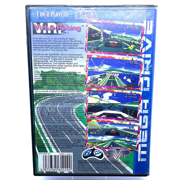 Jeu Sega Mega Drive - Virtua Racing