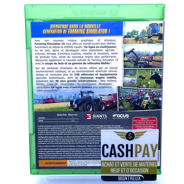 Jeu Xbox One - Farming Simulator 15