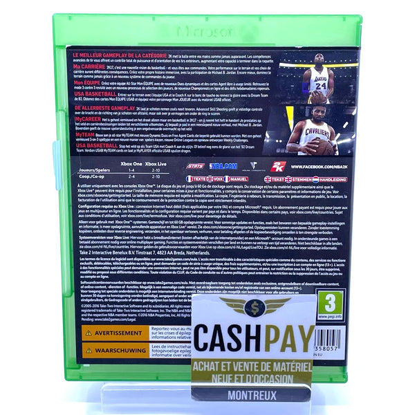 Jeu Xbox One - NBA 2k17