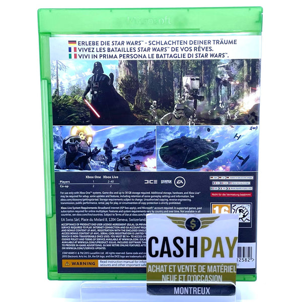 Jeu Xbox One - Star Wars Battle Front