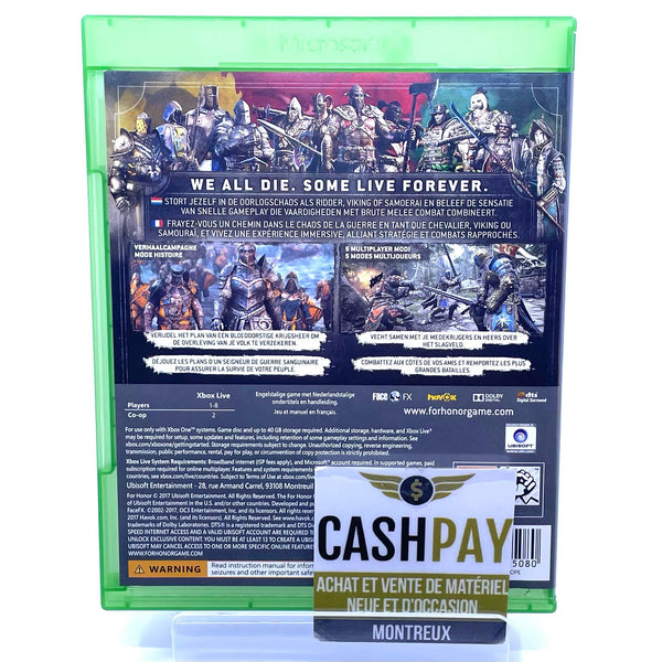 Jeu Xbox One - For Honor