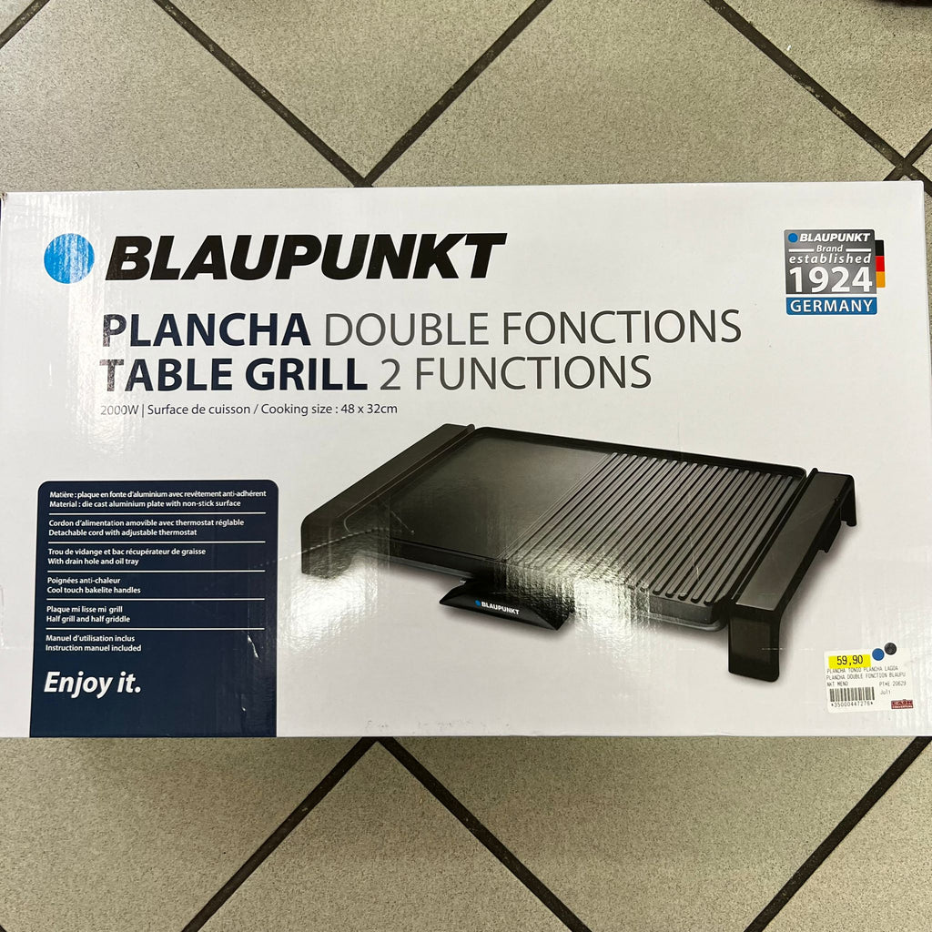 Plancha Double Fonctions Blaupunkt - NEUF