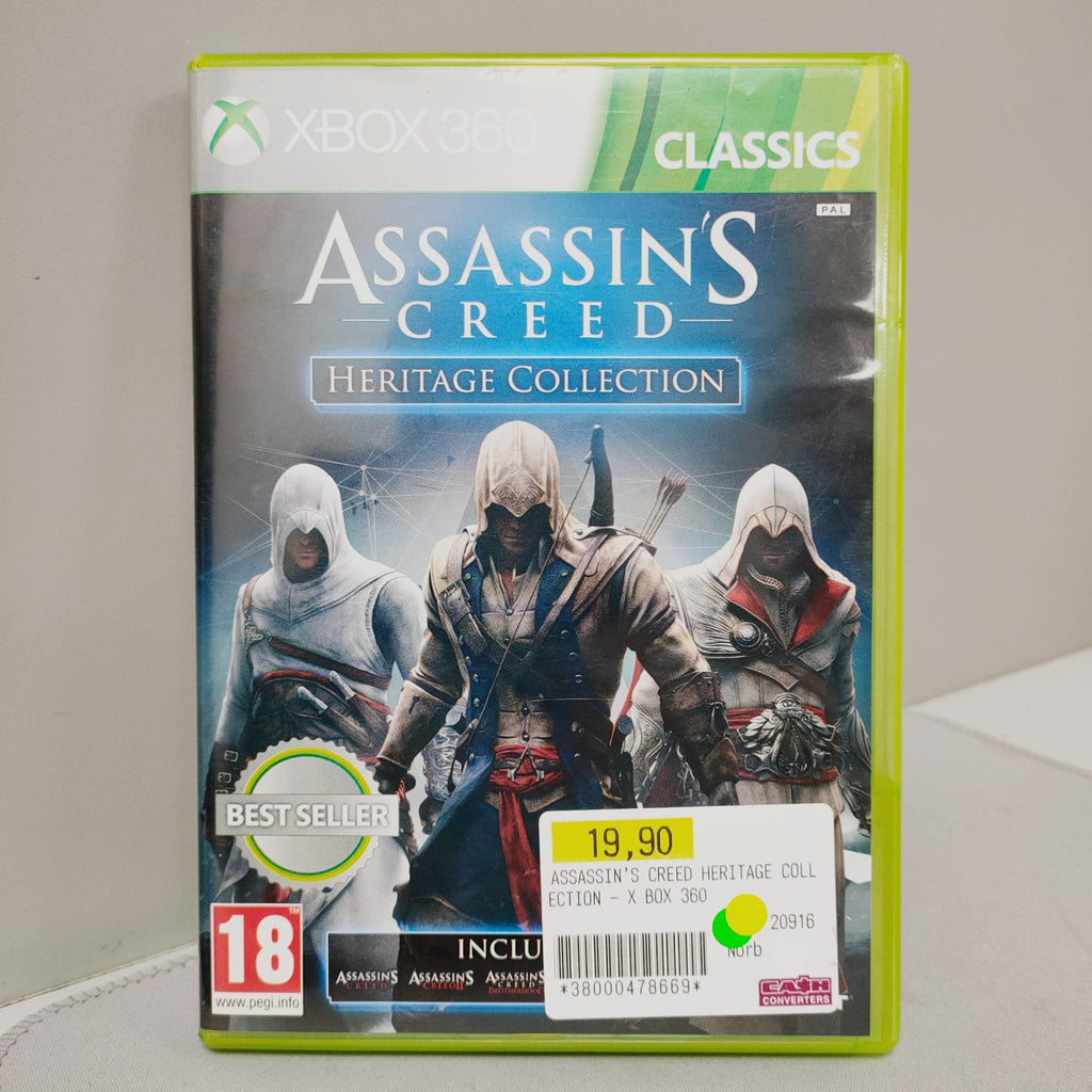 Jeux Xbox 360 Assassin's Creed héritage collection