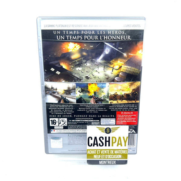 Jeu PS2 - Medal of Honor Les Faucons de Guerre