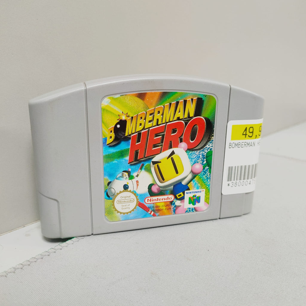 Jeux N64 Bomberman héro