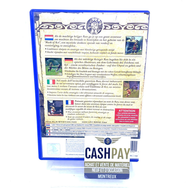 Jeu PS2 - The Mark Of Kri