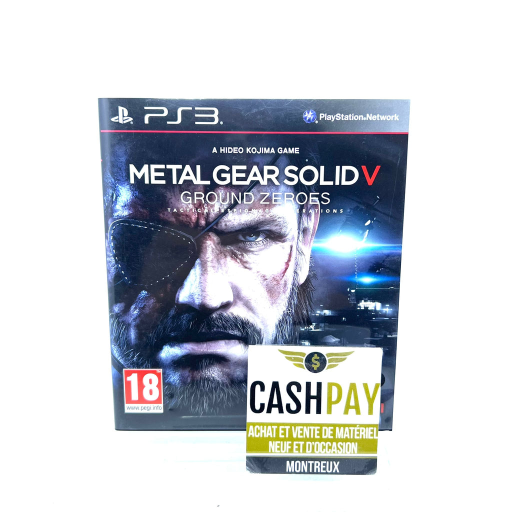 Jeu PS3 - Metal Gear Solid V Ground Zeroes