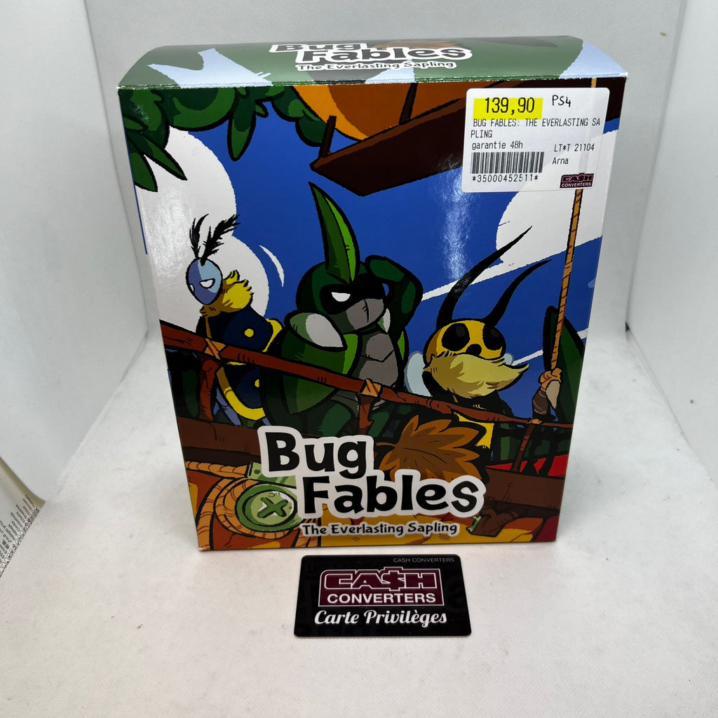 Coffret PlayStation 4 Bug Fables The Everlasting Sapling