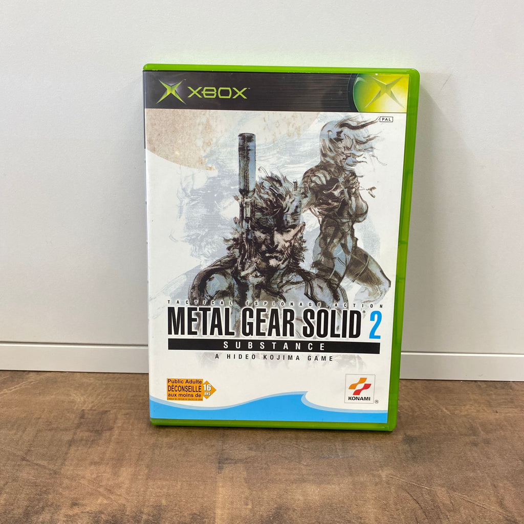 Jeu Xbox Metal Gear Solid 2