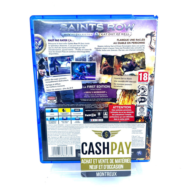 Jeu PS4 - Saints Row 4 Gat Out of Hell