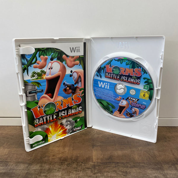 Jeu Wii Worms Battle Islands