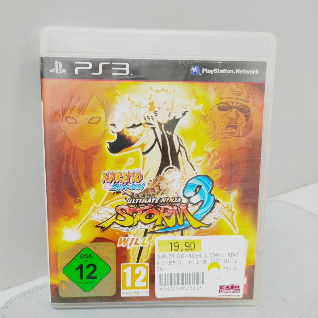 Jeux PS3 Naruto Shippuden ultimate ninja storm 3