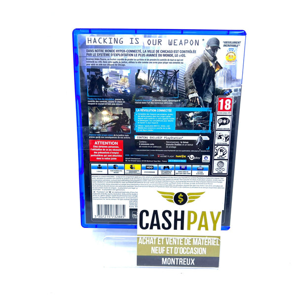 Jeu PS4 - Watch Dogs