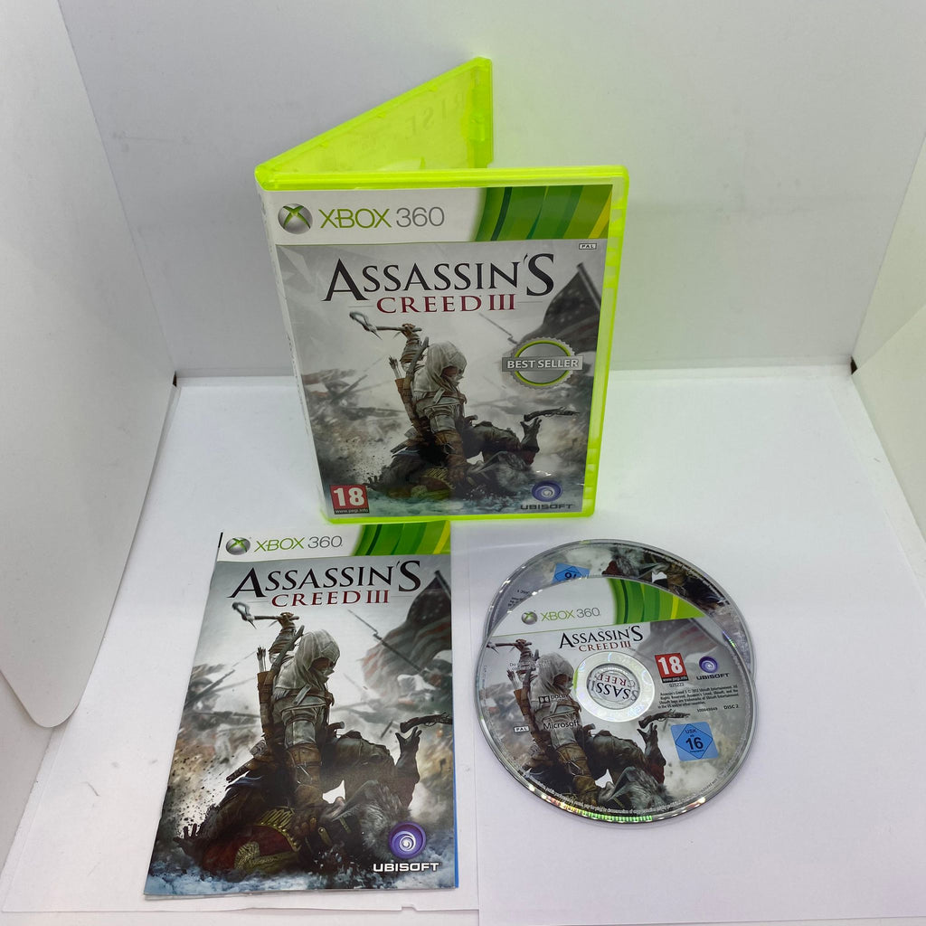 Jeu XBox 360 Assassin’s Creed lll