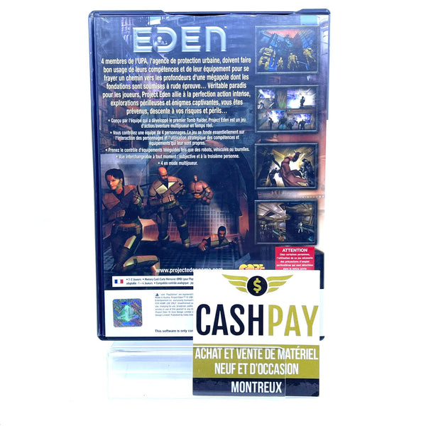 Jeu PS2 - Project Eden