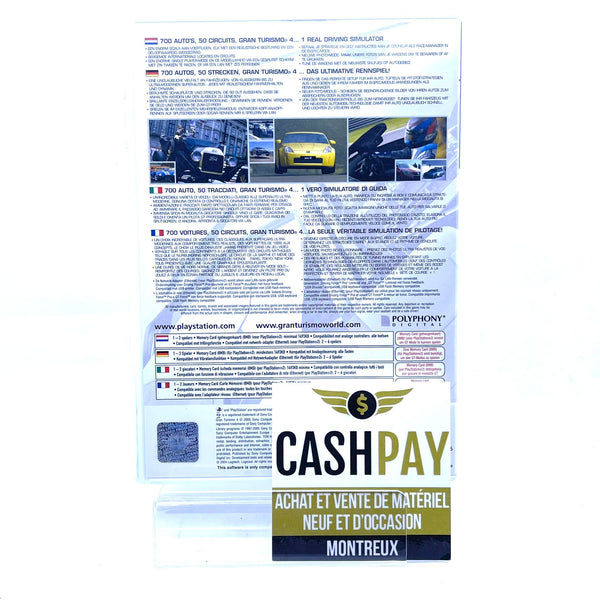 Jeu PS2 - Gran Turismo 4