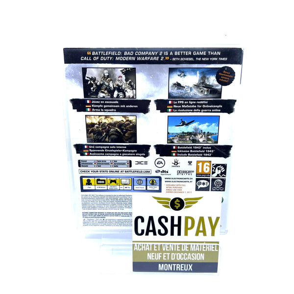 Jeu PS3 - Battlefield Bad Company 2