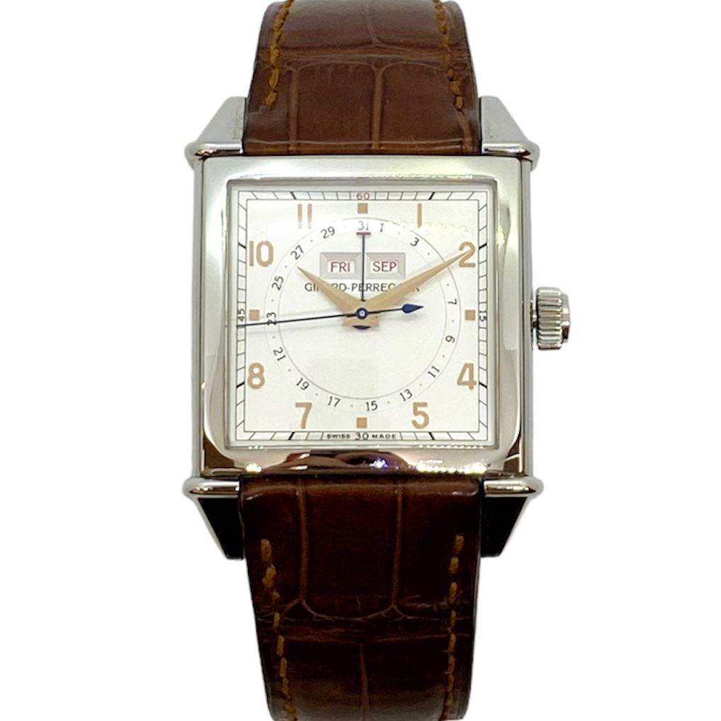 Girard-Perregaux carrée triple calendar vintage 1945