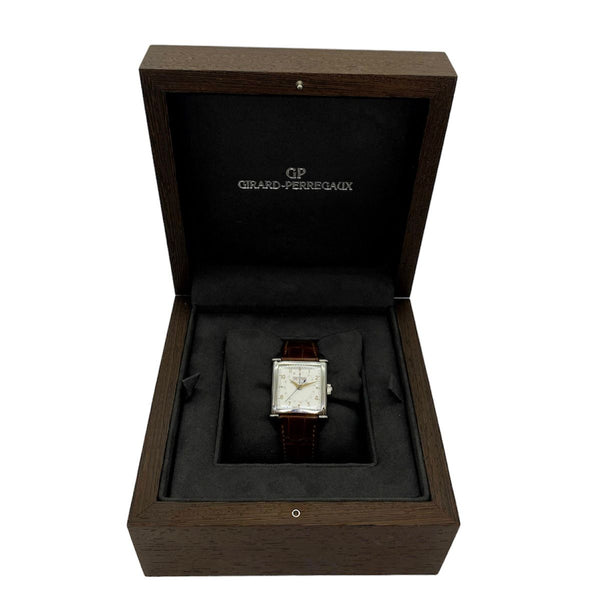 Girard-Perregaux carrée triple calendar vintage 1945