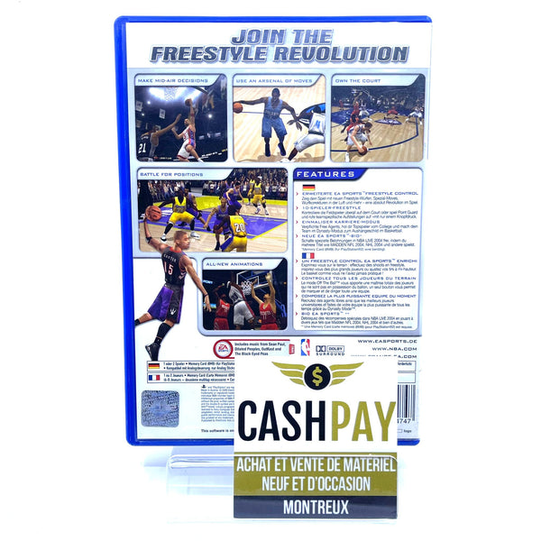 Jeu PS2 - NBA Live 2004