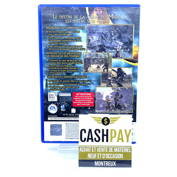 Jeu PS2 - Le Seigneur des Anneaux Les 2 Tours