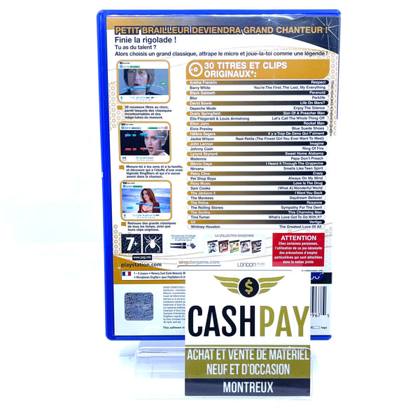 Jeu PS2 - Singstar Legends