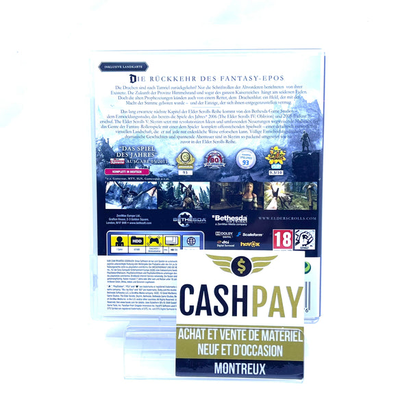 Jeu PS3 - The Elder Scrolls 5 Skyrim