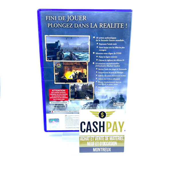 Jeu PS2 - Medal of Honor En Première Ligne