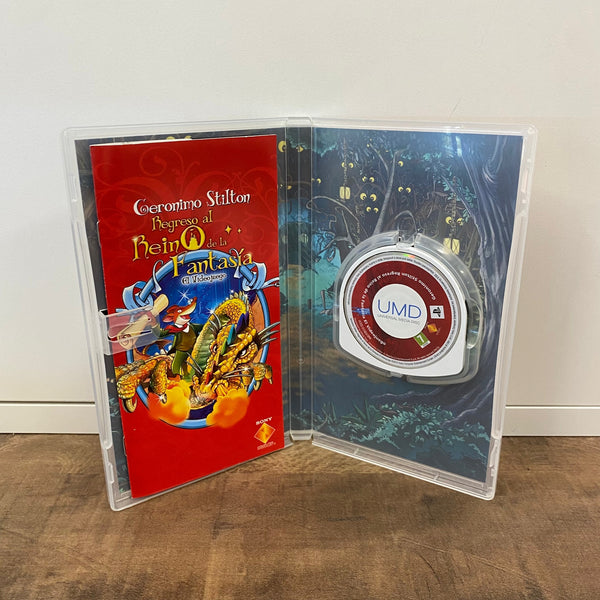 Jeu PSP Geronimo Stilton Regreso Al Reino de la  Fantasia