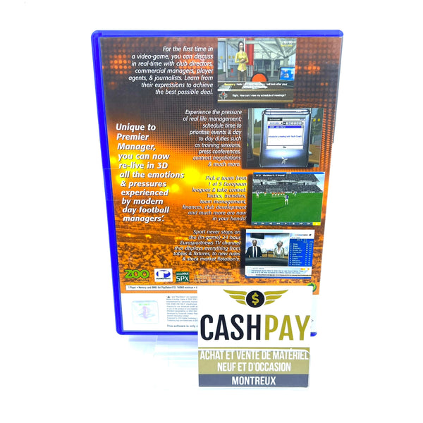 Jeu PS2 - Premier Manager 2002/2003